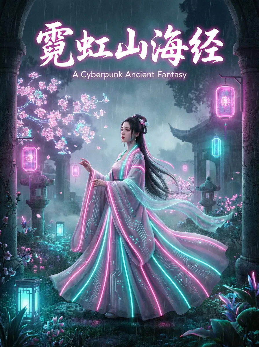 追龙粤语版在线观看 古风奇缘短剧 - 霓虹山海经海报